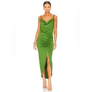 Veronica Beard Biava Dress in Forest Army